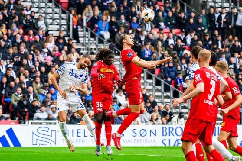 Copenhagen thiệt quân khi tiếp đón Nordsjaelland